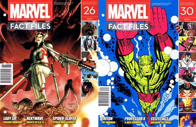 Marvel Fact Files #0-54 (2013-2014)