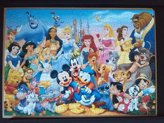 Educa Borras - El Maravilloso Mundo de Disney - Puzzle 1000 Piezas