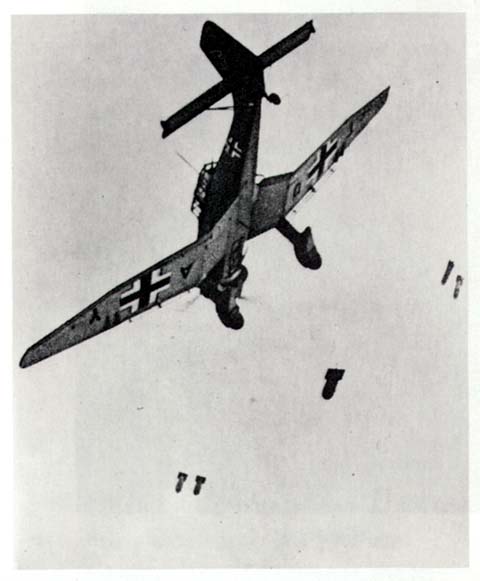Bombardero en picado alemán Junkers Ju 87 Stuka