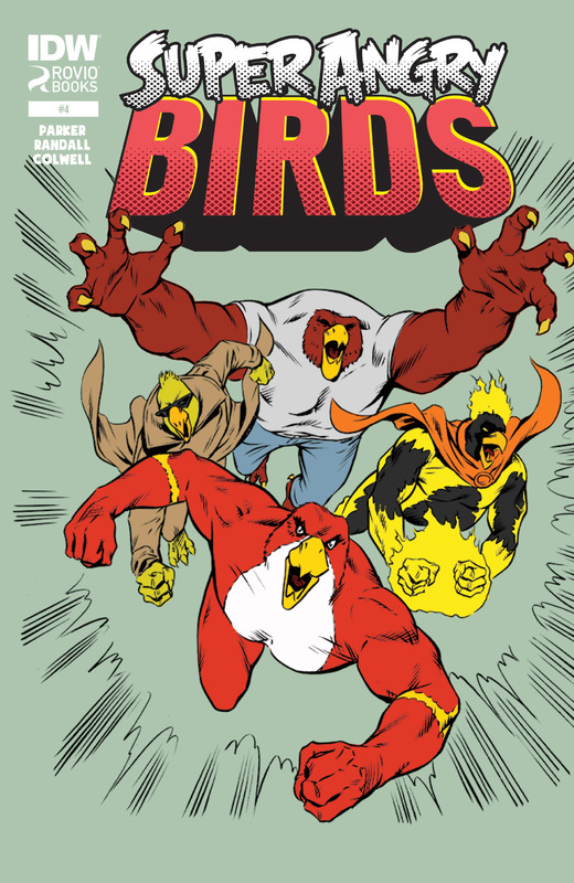 Super Angry Birds #1-4 (2015) Complete