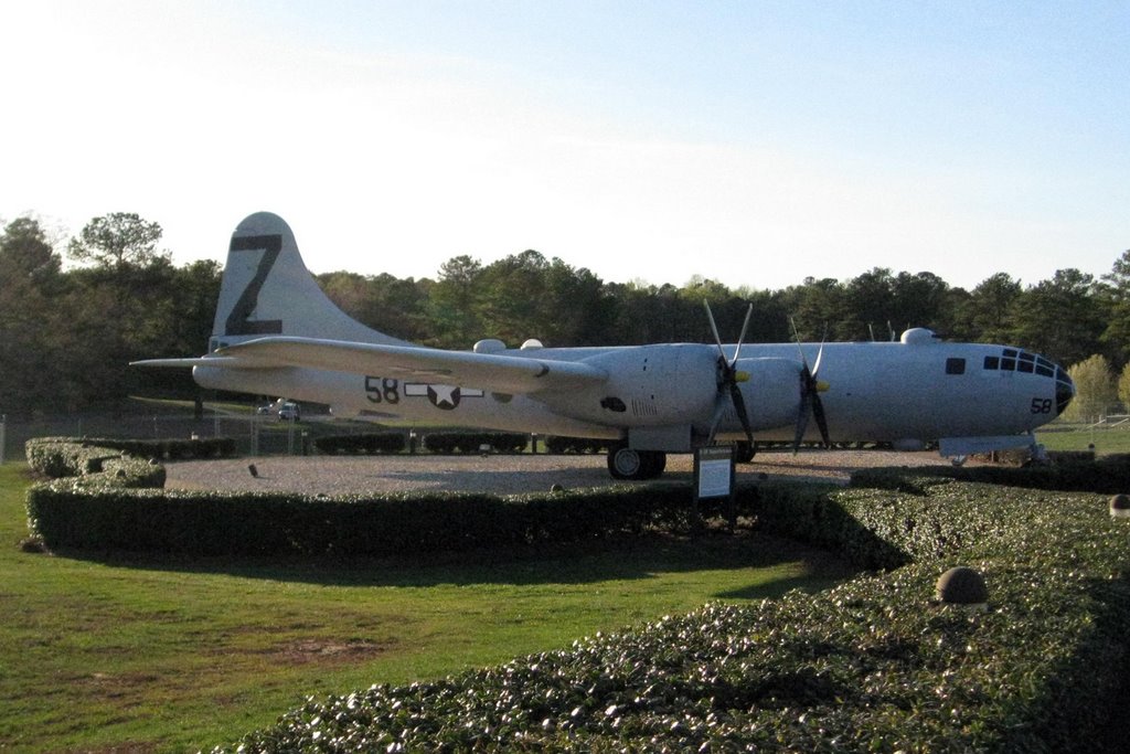 Boeing B-29 Nº de Serie 44-70113 Sweet Eloise conservado en la Base Aérea de Dobbins en Marietta, Georgia