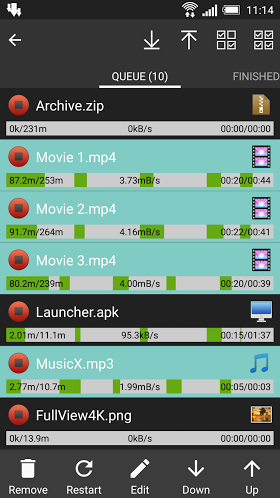 Advanced Download Manager (ADM) Pro 5.1.2 Build 51242 APK