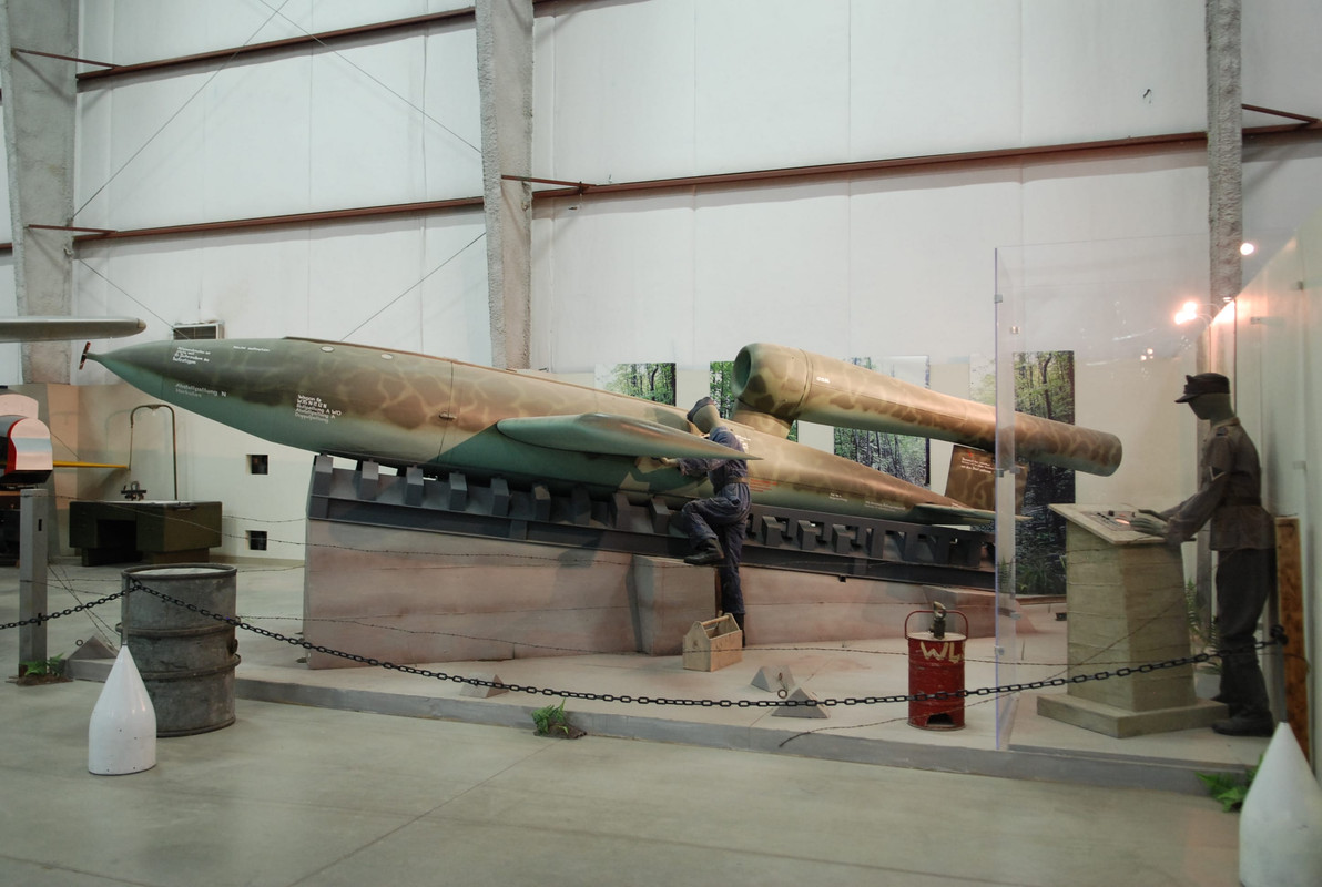 Fieseler Fi 103 Flakzielgerät 76 FZG-76 conservado en el The Planes of Fame Air Museum en Chino, California
