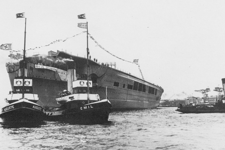 Botadura del Graf Zeppelin