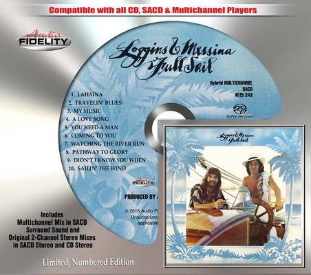 Loggins And Messina - Full Sail (1973) [2016, Audio Fidelity Remastered, CD-Layer & Hi-Res SACD Rip]