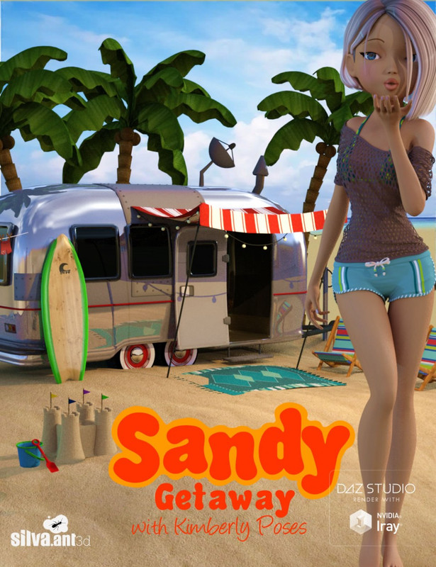 00 main sandy getaway daz3d