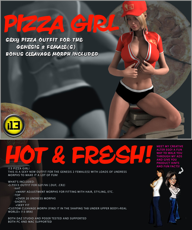 i13 Pizza Girl