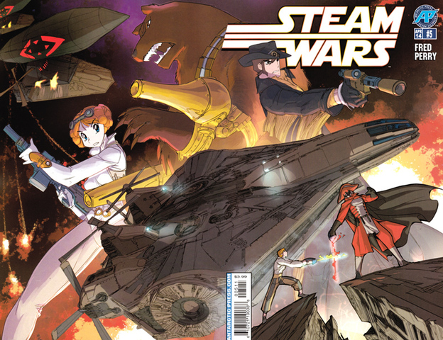 Steam Wars #1-5 + FCBD (2013-2014) Complete