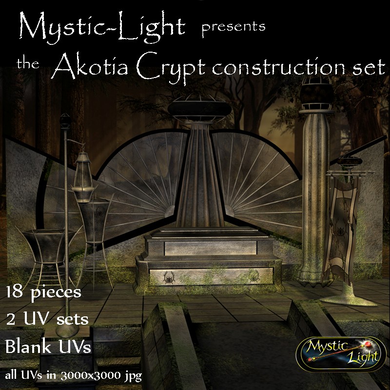 Mystic Light's Akotia Crypt contruction set