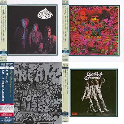 Cream - 4 Albums (1966-1969) {Japanese SHM-SACD, Hi-Res SACD Rip}
